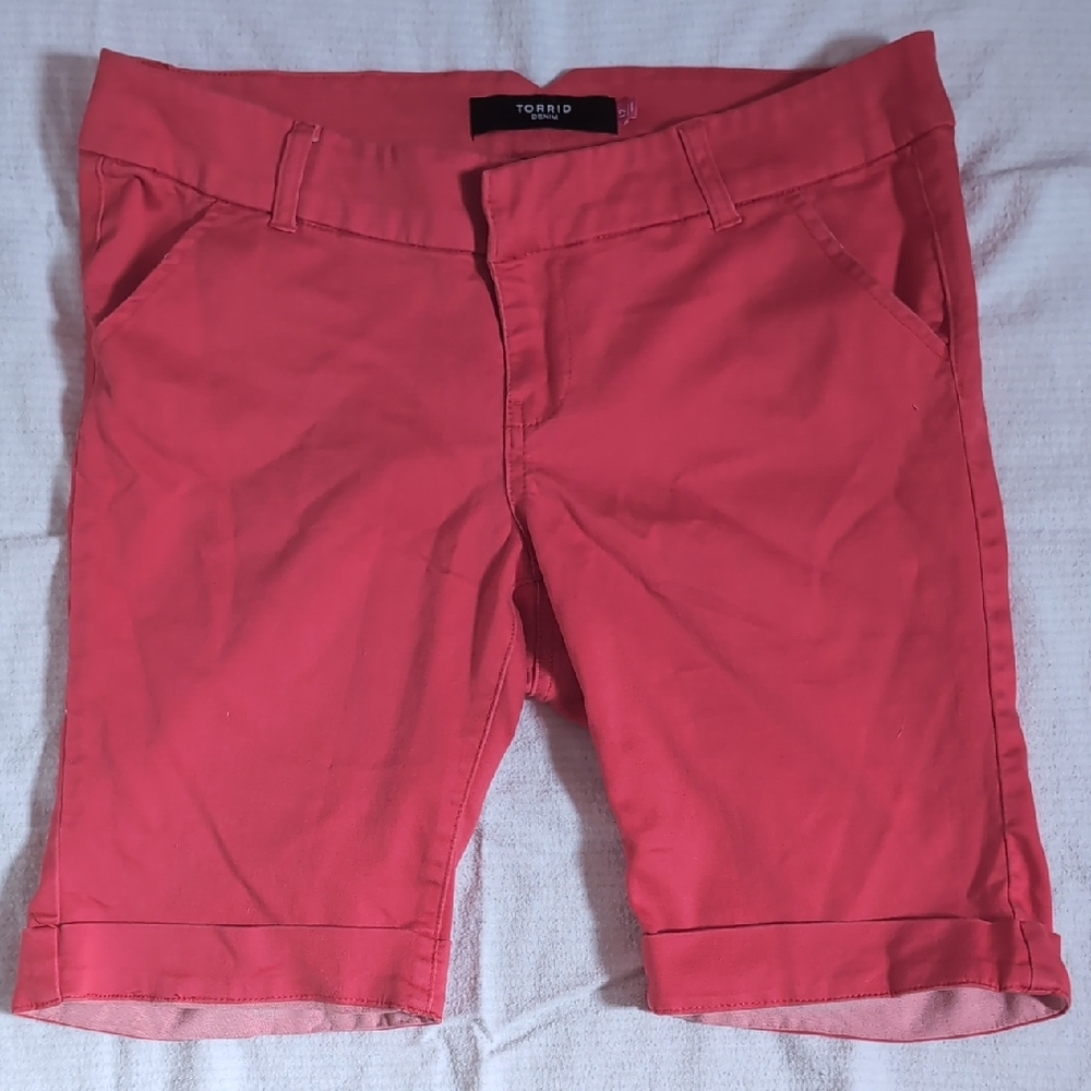 Torrid Coral Women's Bermuda Shorts